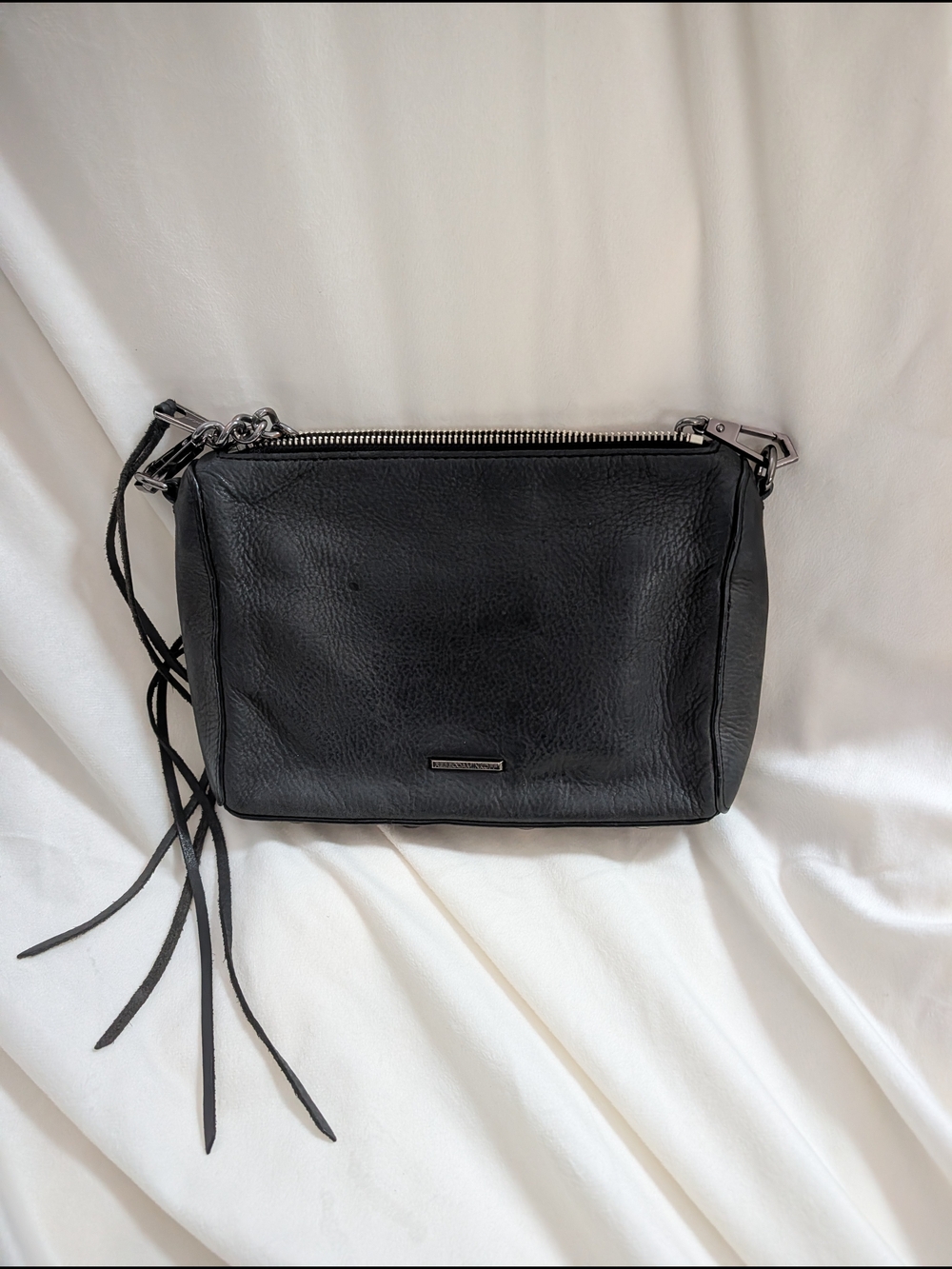 Rebecca Minkoff Avery Pebbled Leather Crossbody